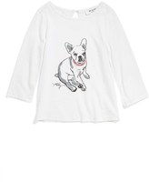 Thumbnail for your product : Milly Minis Dog Tee (Toddler Girls, Little Girls & Big Girls)