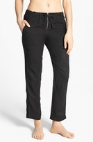 Thumbnail for your product : So Low Solow Linen Crop Pants