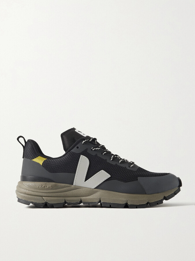 Veja Dekkan Rubber-trimmed Alveomesh Sneakers - Black