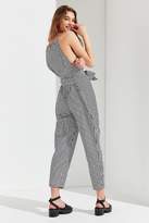 Thumbnail for your product : Urban Outfitters Gingham Tie-Belt Jumpsuit