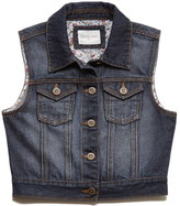 Thumbnail for your product : Forever 21 Girls Button-Front Denim Vest (Kids)