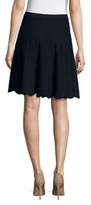 Thumbnail for your product : Saks Fifth Avenue BLACK Solid Cutout Skirt