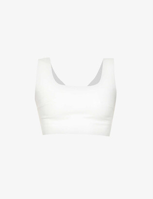Leather Crop Top White The World, White Leather Top