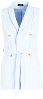 Thumbnail for your product : boohoo Sleeveless Military Button Blazer