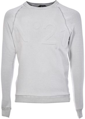 N°21 N 21 Embossed Logo Sweatshirt