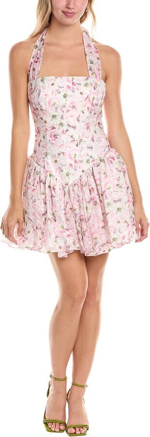 Bardot Marabella Halter Mini Dress