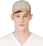 Thumbnail for your product : Marc Jacobs Ivory Floral Jacquard Baseball Cap
