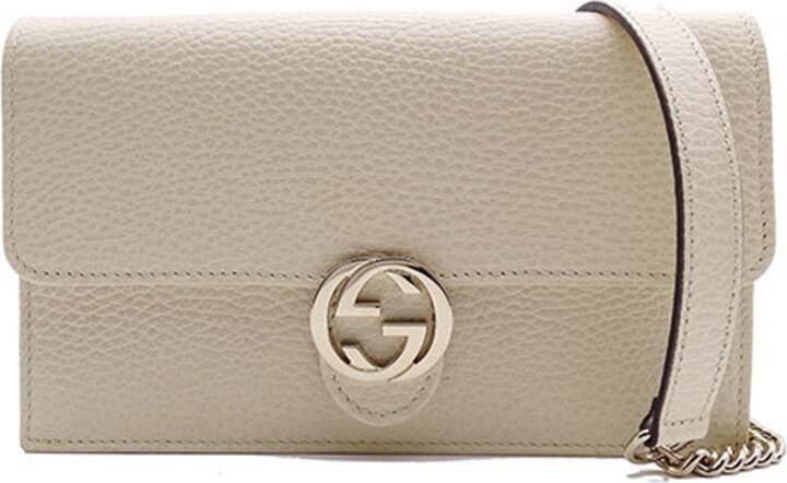 Gucci Grained Calfskin Interlocking G Small Crossbody Bag (SHF-WZ1qPR) –  LuxeDH