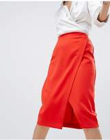 Thumbnail for your product : Warehouse Wrap Pencil Skirt