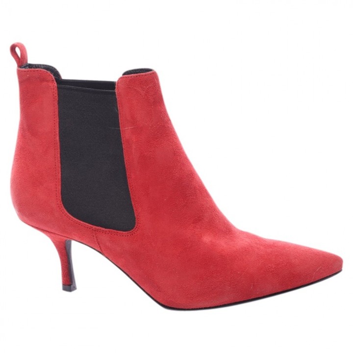 anine bing red boots