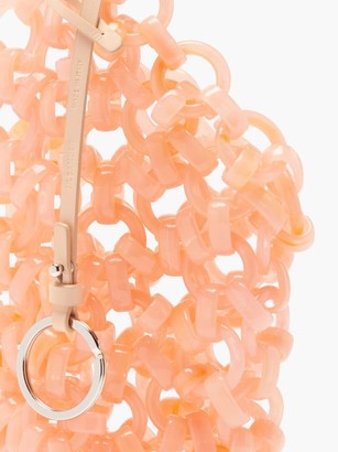 Jil Sander Mini Chain-mesh Bucket Bag - Pink
