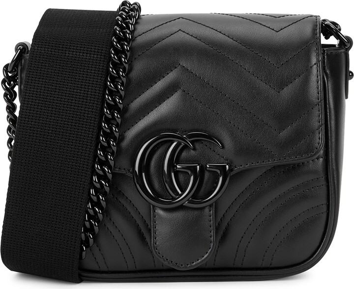 Gucci Marmont Matelassé Leather Shoulder Bag
