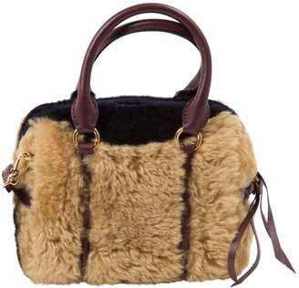 Burberry Beige Wool Handbags