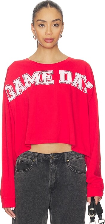 Daydreamer Game Day Meet & Greet Long Sleeve Top