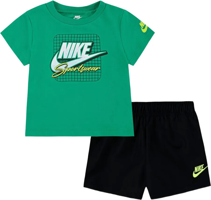 Sportswear Logo Shorts Set