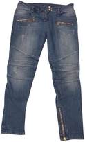 Thumbnail for your product : Balmain Blue Cotton - elasthane Jeans
