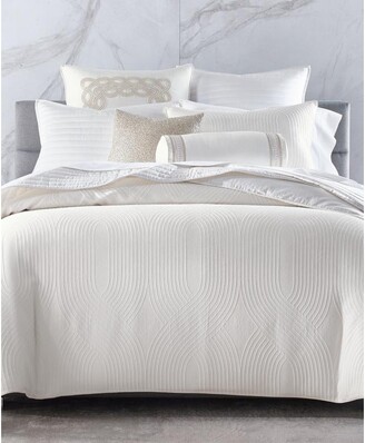 Hotel Collection Avalon Duvet Cover, Hotel Collection White Duvet Cover Queen