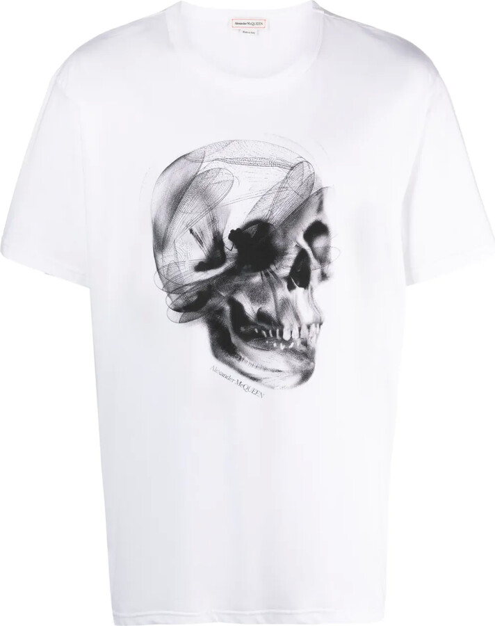 Alexander McQueen skull-print cotton T-shirt