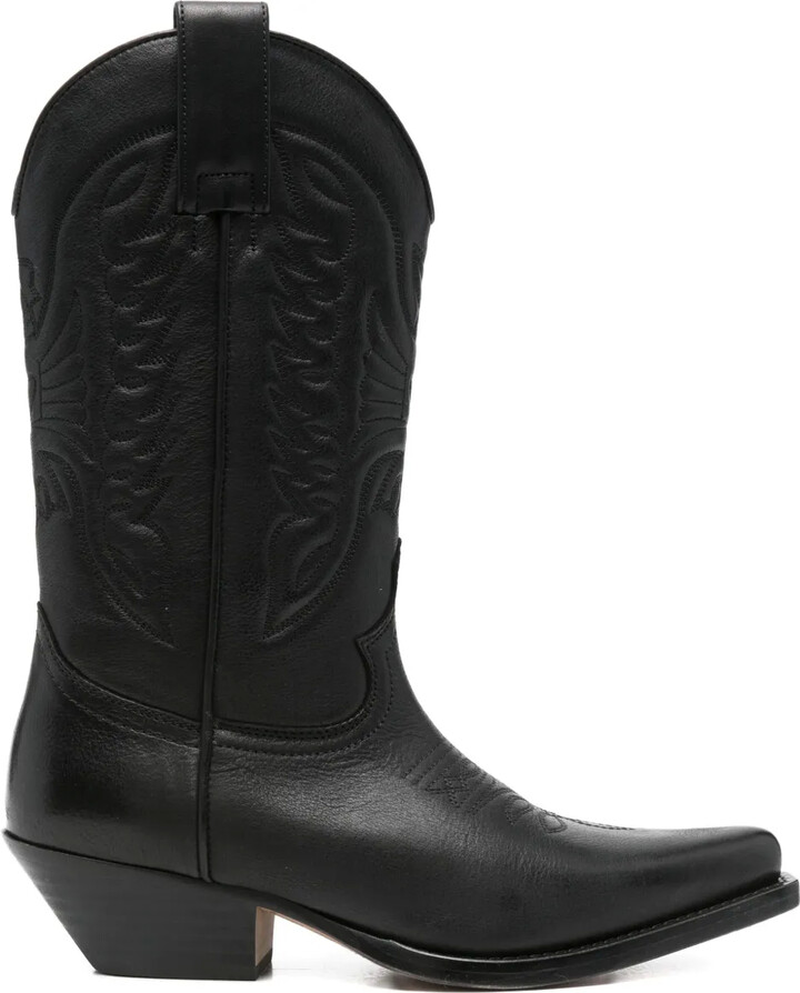 Cowboy Panelled Boots