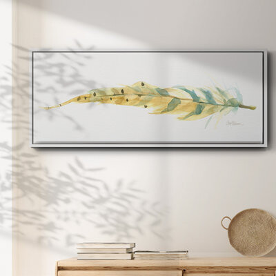 Wexford Home Tail Feather III- Framed Canvas