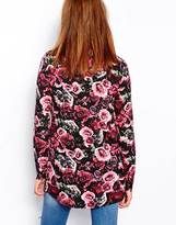 Thumbnail for your product : Vila Rose Print Longsleeve Shirt