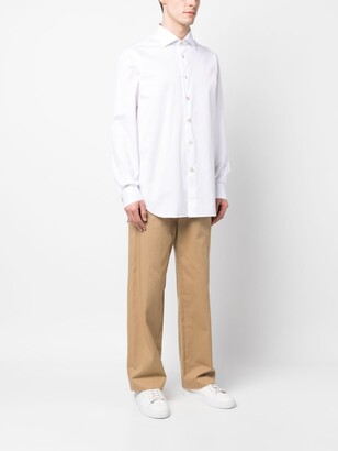 Kiton Cotton Long-Sleeved Shirt