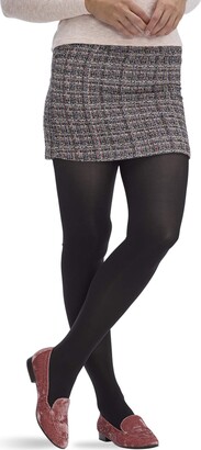 Hue Shaping Opaque Tights (Black) Hose