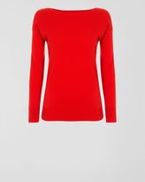 Thumbnail for your product : Jaeger Cashmere Rib Detail Sweater