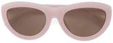 Thumbnail for your product : Linda Farrow pink Dries Van Noten Pink Sunglasses