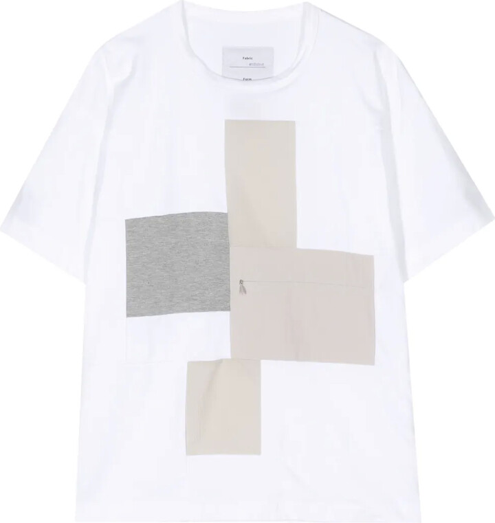 Fumito Ganryu Front-Pocket Cotton T-Shirt