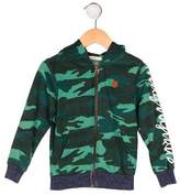 Thumbnail for your product : Scotch Shrunk Boys' Camouflage Zip-Up Hoodie w/ Tags