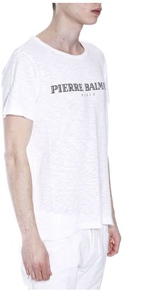 Pierre Balmain Mylar Logo T-shirt