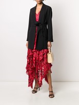 Thumbnail for your product : Alice + Olivia Wheaton belted blazer