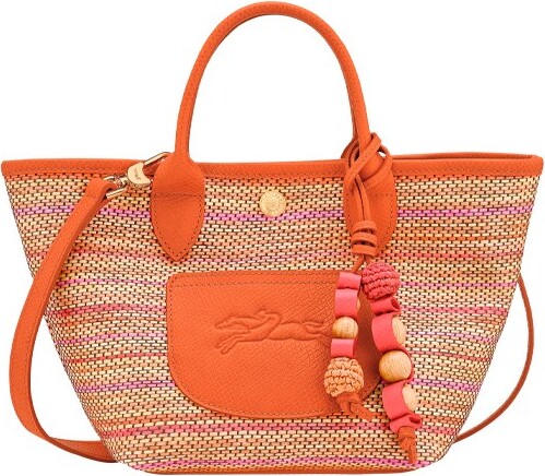 Longchamp `Le Panier Pliage Rainbow` Extra Small Basket Bag