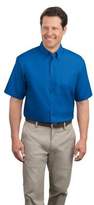 Thumbnail for your product : Port Authority Men's Tall Short Sleeve Easy Care Shirt 4XLT Stone/ Stone