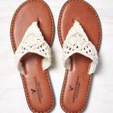 Thumbnail for your product : American Eagle Macrame Thong Sandal