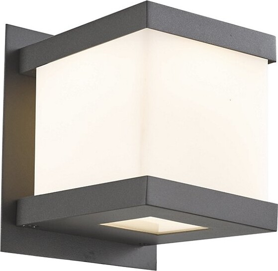 Huxe Edoardo LED Outdoor Wall Light in White