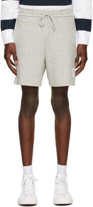 Thom Browne Grey Milano Seamed-In 4-Bar Shorts
