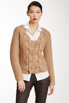 Thumbnail for your product : Max Studio Wool Cable Knit Sweater