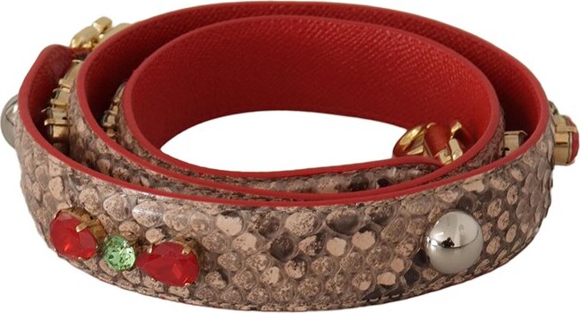 Dolce & Gabbana Leather Bag Strap