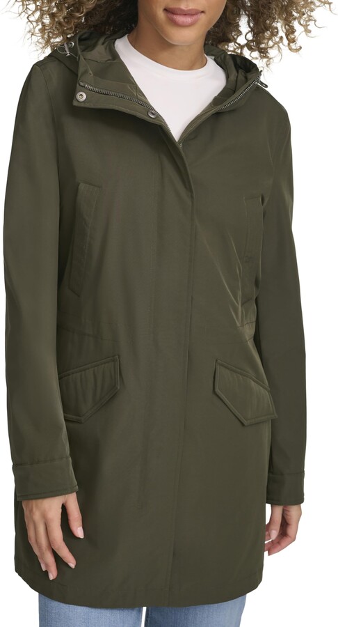 ジャケット Womens Luxor Fishtail Padded Parka Original US Fishtail Parka Army Vintage Military Long Coat