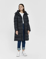 canada goose black label arosa quilted hooded parka