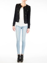 Thumbnail for your product : Vanessa Bruno athé by Quilted Jacket with Beading Detail