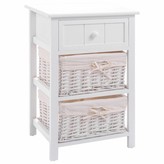 White Basket Drawers Shopstyle