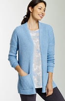 Thumbnail for your product : J. Jill Pure Jill ribbed open cardigan
