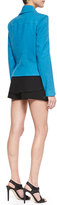 Thumbnail for your product : L'Agence Mesh-Hem Flutter Shorts
