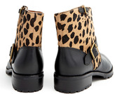 Thumbnail for your product : Marc by Marc Jacobs Leopard Print Biker Boot