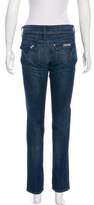 Thumbnail for your product : Hudson Distressed Mid-Rise Jeans