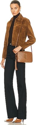 Saint Laurent 715232 DV707 LOU CAMERA IN QUILTED LEATHER Bag Brown