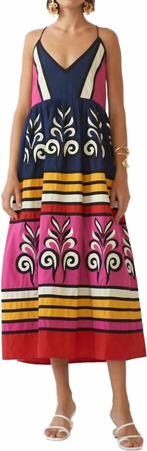 Carolina K. Women's Antonella Dress In Blue Multi